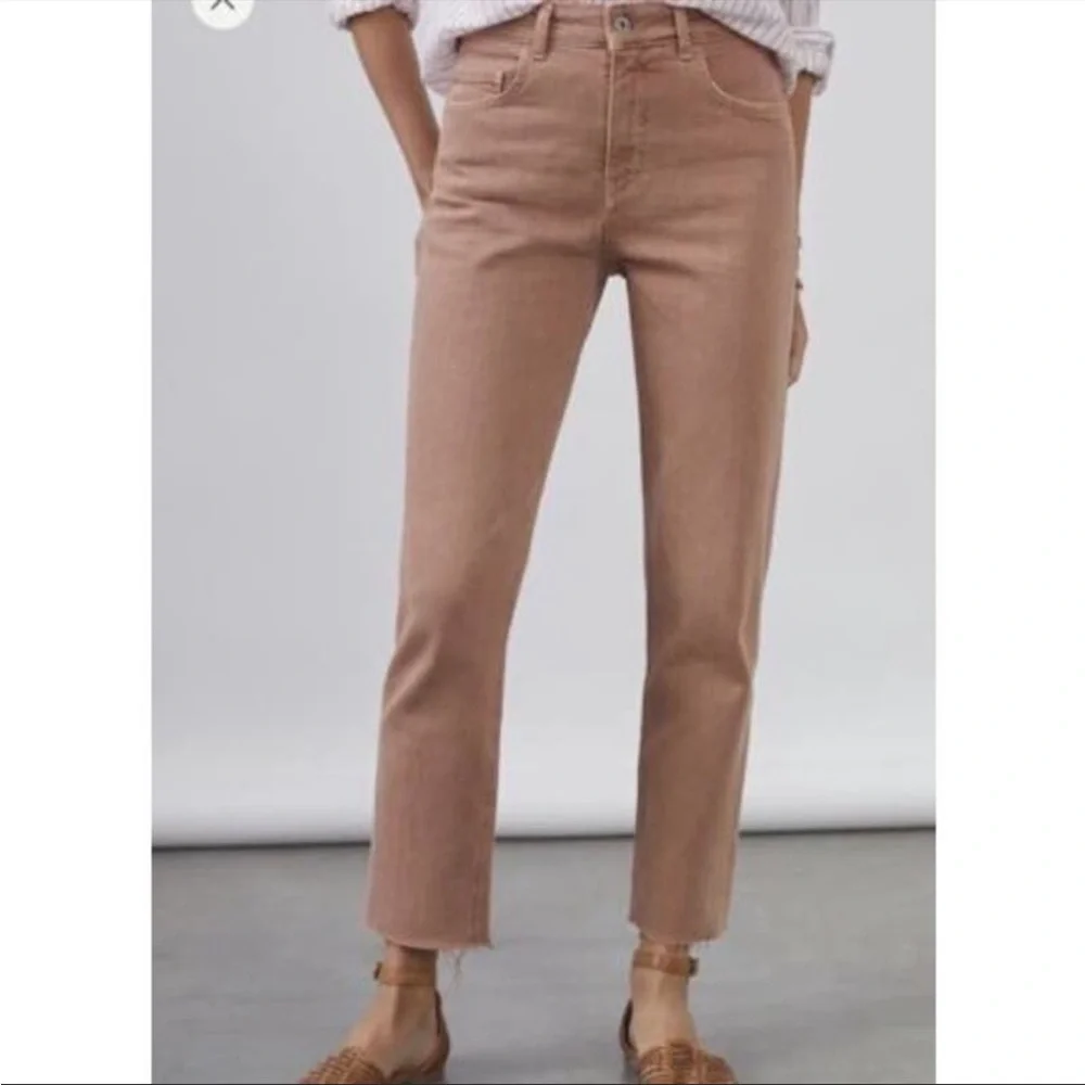 Anthropologie NWT Pilcro The Vintage Straight Jeans Size 31 High Rise, $148 - Picture 2 of 16